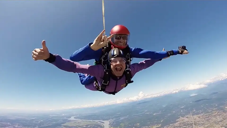Skydiving with Cassiar Film Co.